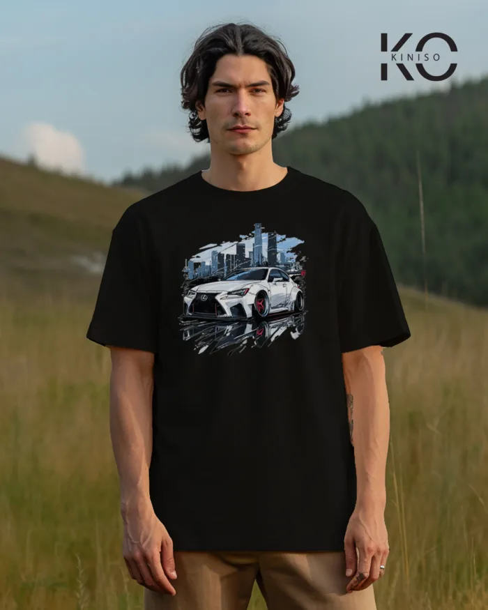 Car t shirt design for men with Lexus Luxury Racing Car Printed - Image 8